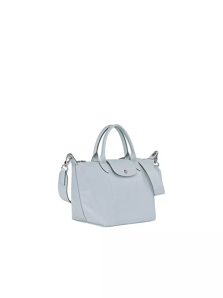 LONGCHAMP | Le Pliage Cuir Handtasche, Sky Blue | blau