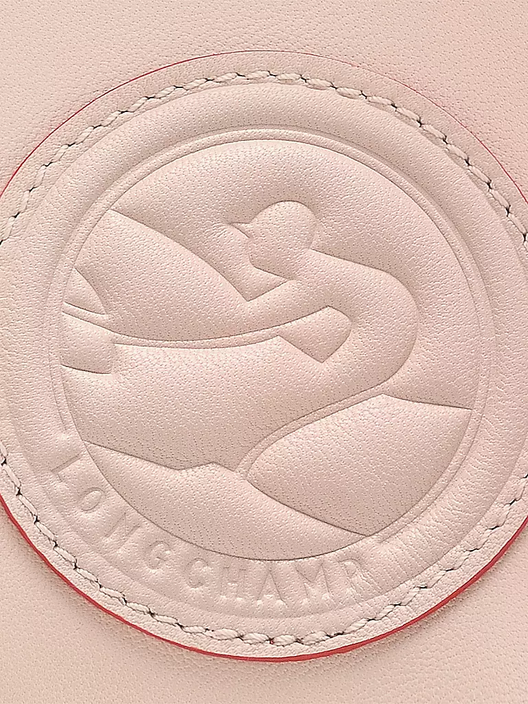 LONGCHAMP | Le Pliage Cuir Handtasche X-Small, Pale Pink | rosa