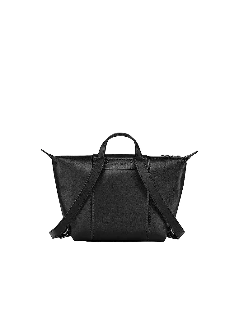 LONGCHAMP | Le Pliage Cuir Rucksack, Black | schwarz