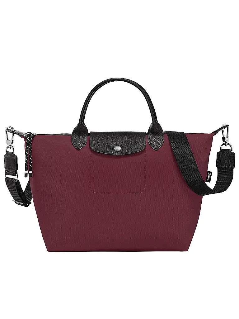 LONGCHAMP | Le Pliage Energy Handtasche Medium, Burgundy/Bordeaux | Dunkelrot
