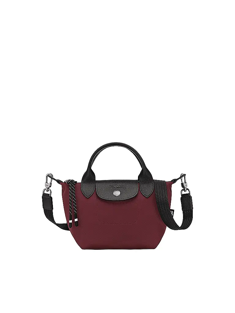 LONGCHAMP | Le Pliage Energy Handtasche XSmall, Burgundy / Bordeaux | Dunkelrot