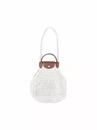 LONGCHAMP | Le Pliage Filet Collection Handtasche, Black  | creme