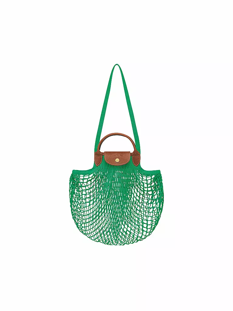 LONGCHAMP | Le Pliage Filet Collection Handtasche, Green | grün