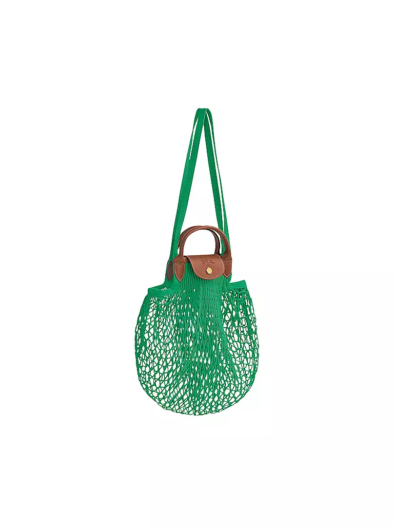 LONGCHAMP | Le Pliage Filet Collection Handtasche, Green | grün