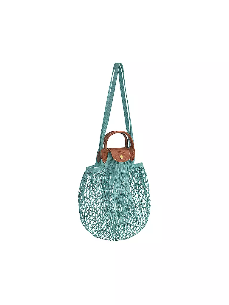 LONGCHAMP | Le Pliage Filet Collection Handtasche, Lagoon | petrol