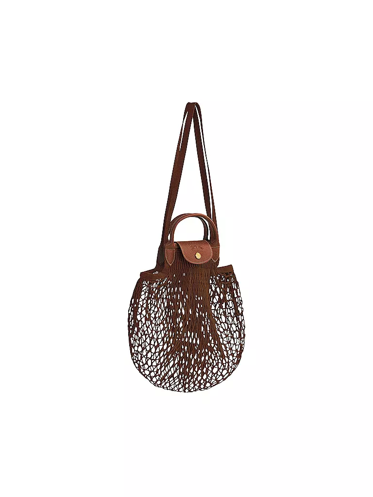 LONGCHAMP | Le Pliage Filet Collection Handtasche, Tabac | rosa