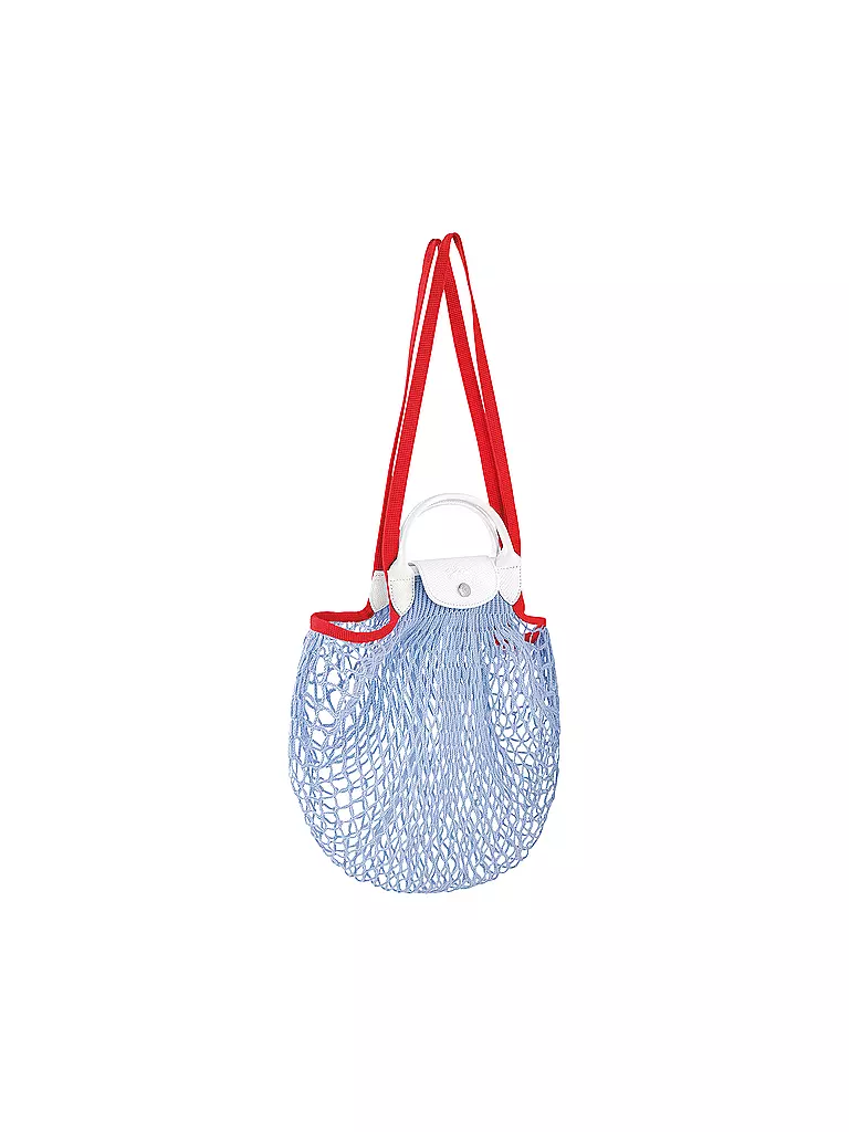 LONGCHAMP | Le Pliage Filet Umhängetasche, Ciel | hellblau