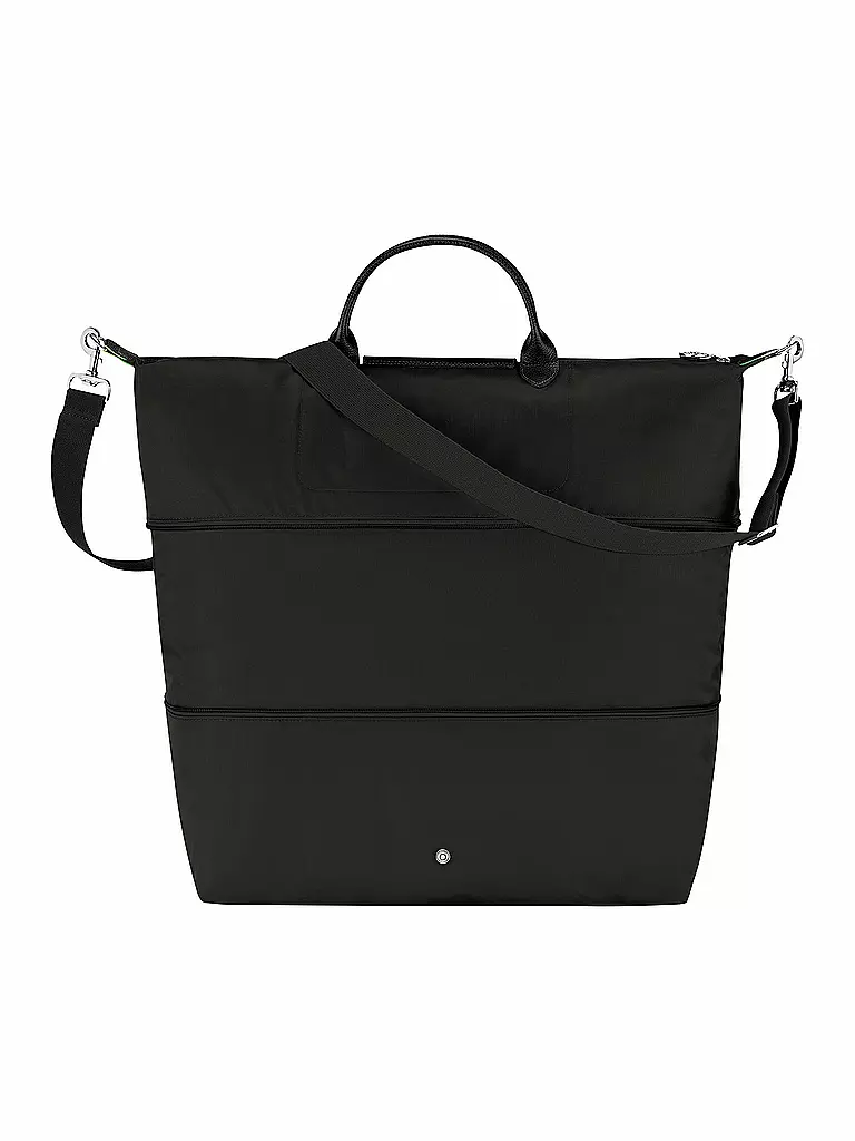 LONGCHAMP | Le Pliage Green Erweiterbare Reisetasche, Black | grau