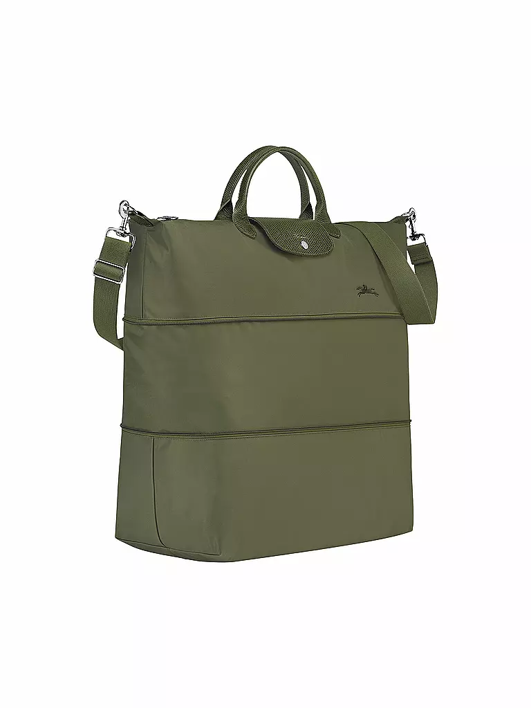 LONGCHAMP | Le Pliage Green Erweiterbare Reisetasche, Fir | grau