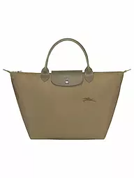 LONGCHAMP | Le Pliage Green Handtasche Medium, Terre | grün