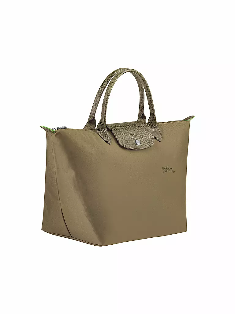 LONGCHAMP | Le Pliage Green Handtasche Medium, Artichaut | braun