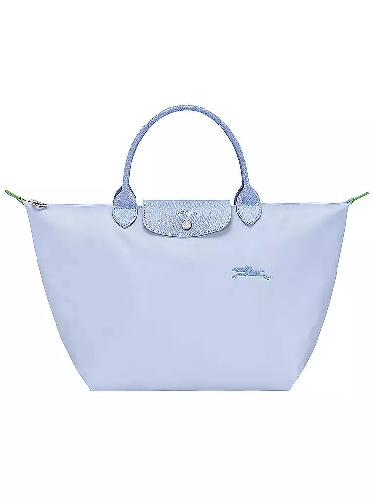 LONGCHAMP | Le Pliage Green Handtasche Medium, Ciel | hellblau