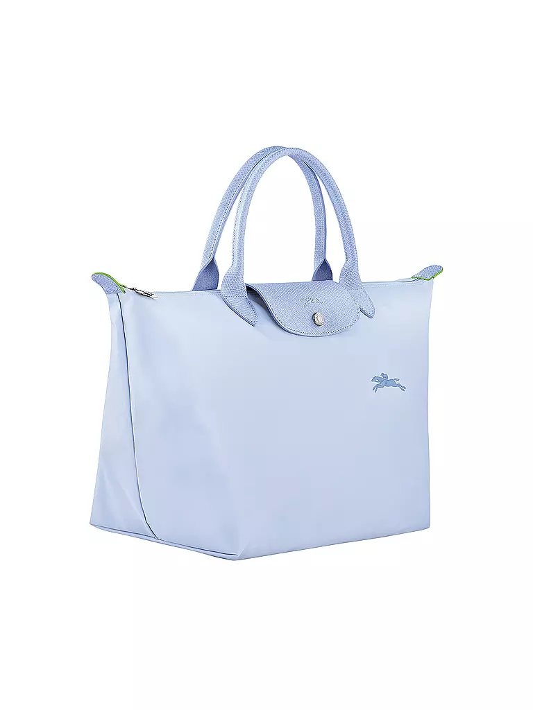 LONGCHAMP | Le Pliage Green Handtasche Medium, Ciel | hellblau