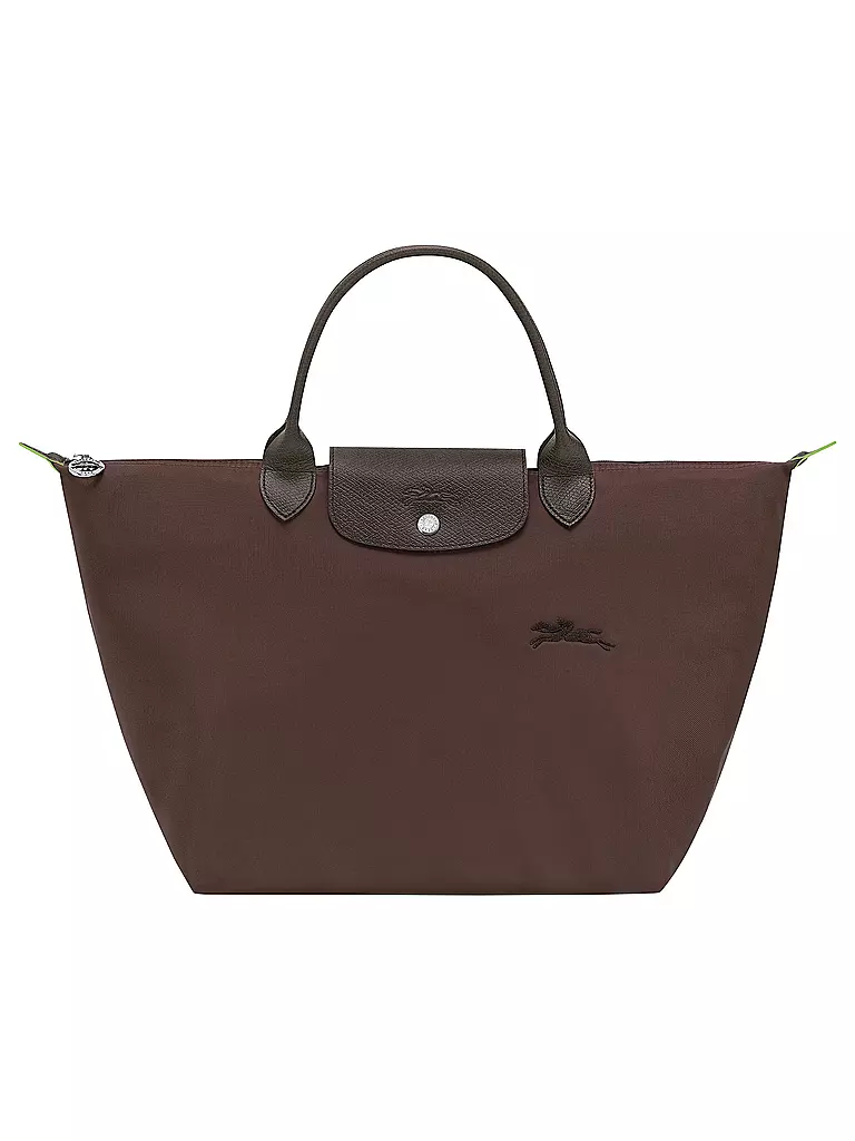 LONGCHAMP | Le Pliage Green Handtasche Medium, Moka | braun