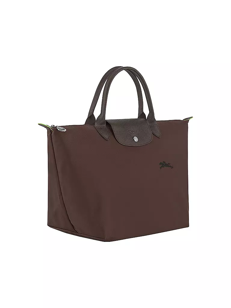 LONGCHAMP | Le Pliage Green Handtasche Medium, Moka | braun