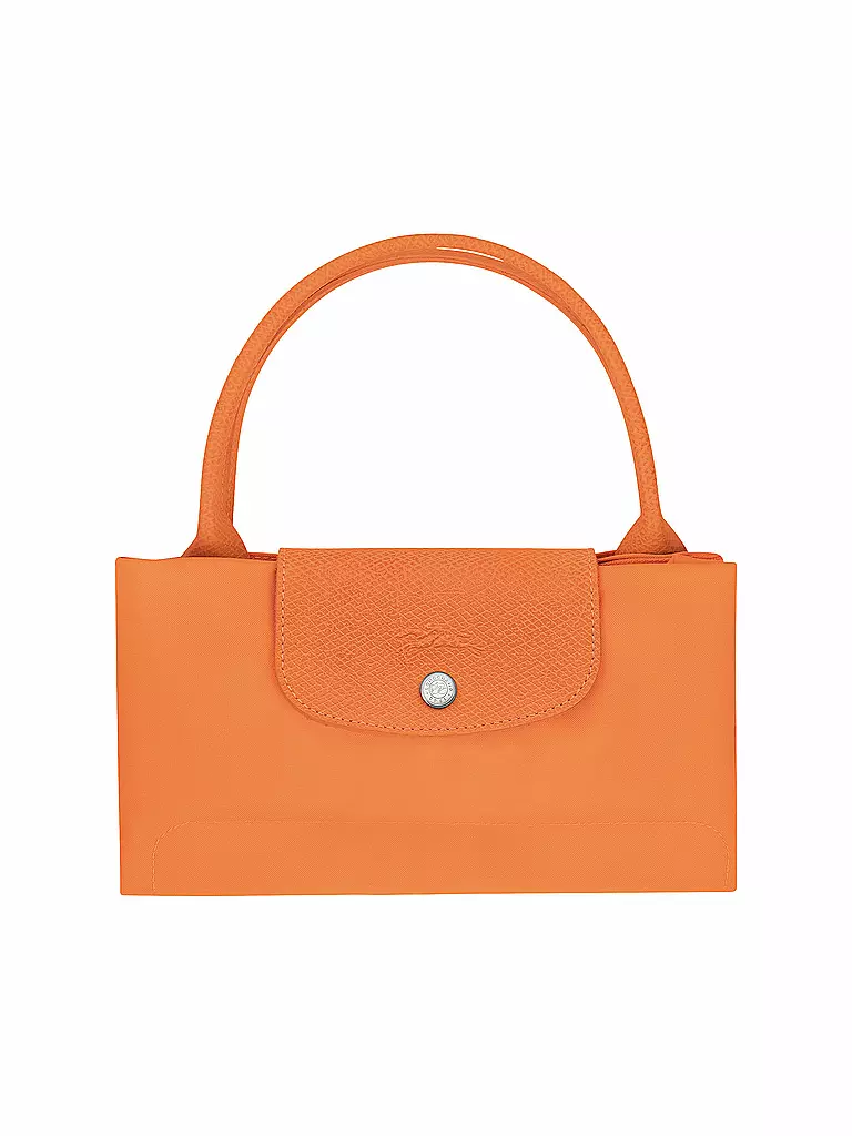 LONGCHAMP | Le Pliage Green Handtasche Medium, Orange | grün