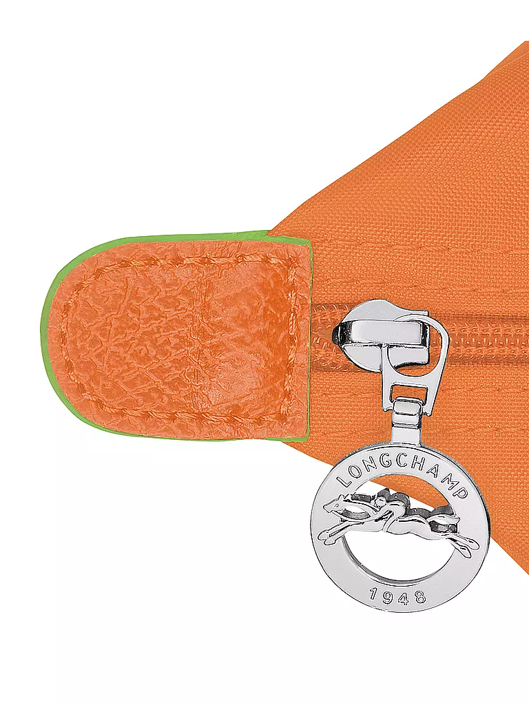 LONGCHAMP | Le Pliage Green Handtasche Medium, Orange | grün