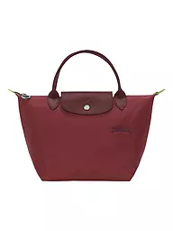 LONGCHAMP | Le Pliage Green Handtasche Small, Terre | dunkelrot