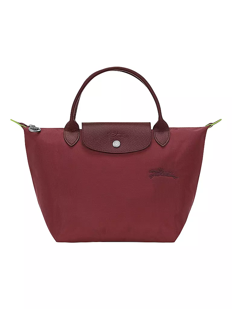 LONGCHAMP | Le Pliage Green Handtasche Small, Grenade | dunkelrot