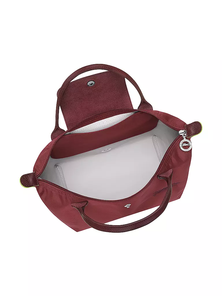 LONGCHAMP | Le Pliage Green Handtasche Small, Grenade | dunkelrot