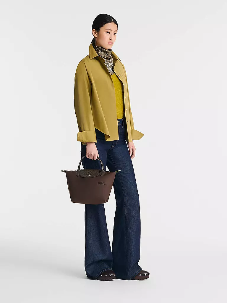 LONGCHAMP | Le Pliage Green Handtasche Small, Moka | braun