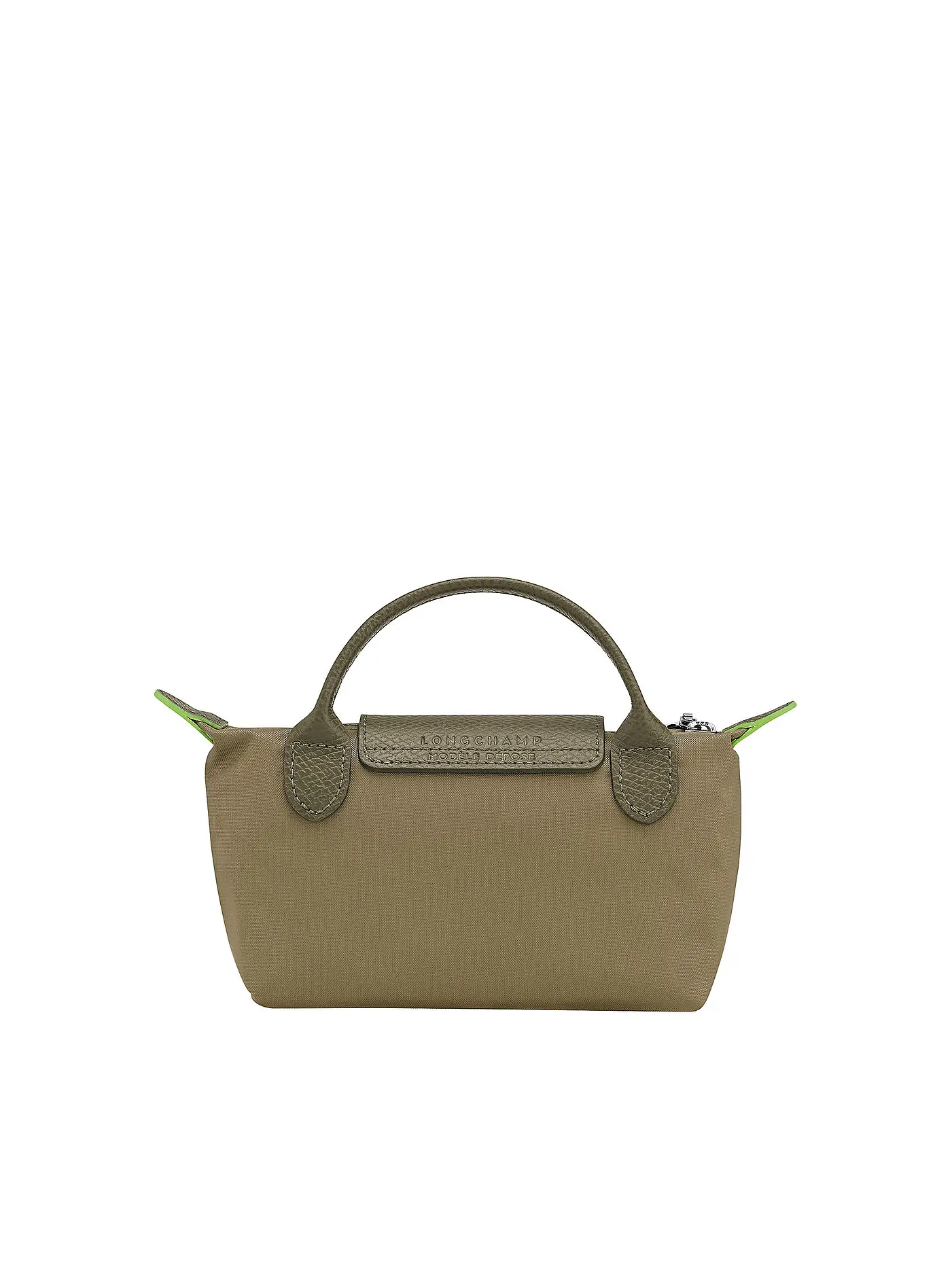 LONGCHAMP | Le Pliage Green Pochette mit Henkel, Artichaut | grün