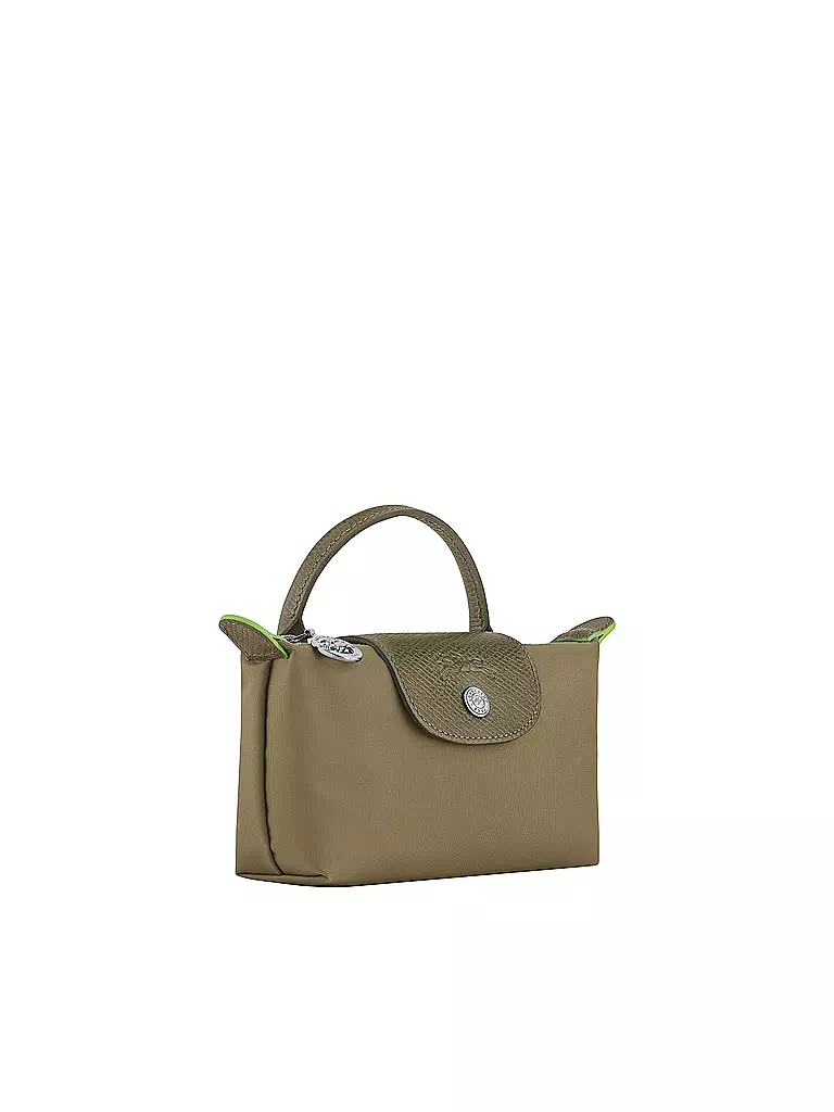 LONGCHAMP | Le Pliage Green Pochette mit Henkel, Artichaut | braun