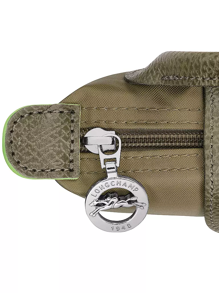 LONGCHAMP | Le Pliage Green Pochette mit Henkel, Artichaut | braun