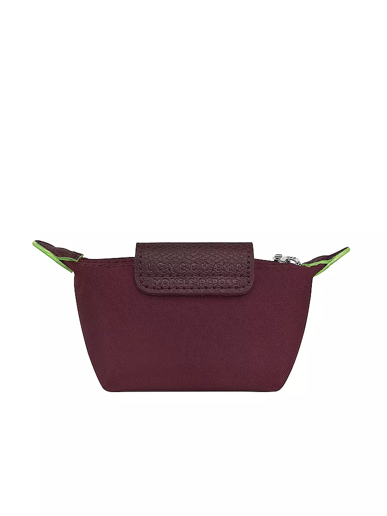 LONGCHAMP | Le Pliage Green Pochette mit Henkel, Bordeaux | dunkelrot