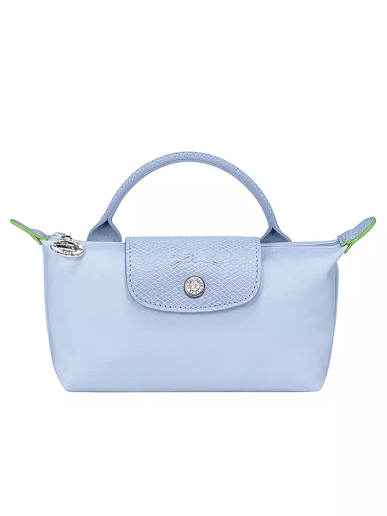 LONGCHAMP | Le Pliage Green Pochette mit Henkel, Ciel | hellblau