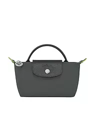 LONGCHAMP | Le Pliage Green Pochette mit Henkel , Terre | grau