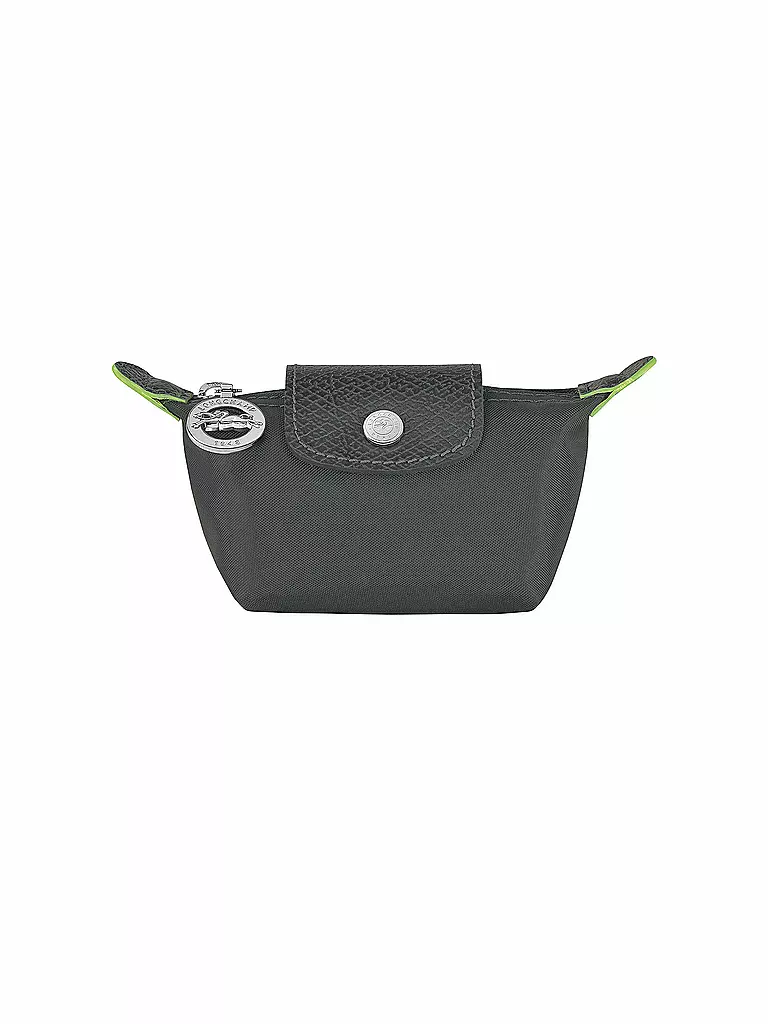 LONGCHAMP | Le Pliage Green Pochette mit Henkel, Graphite | grau