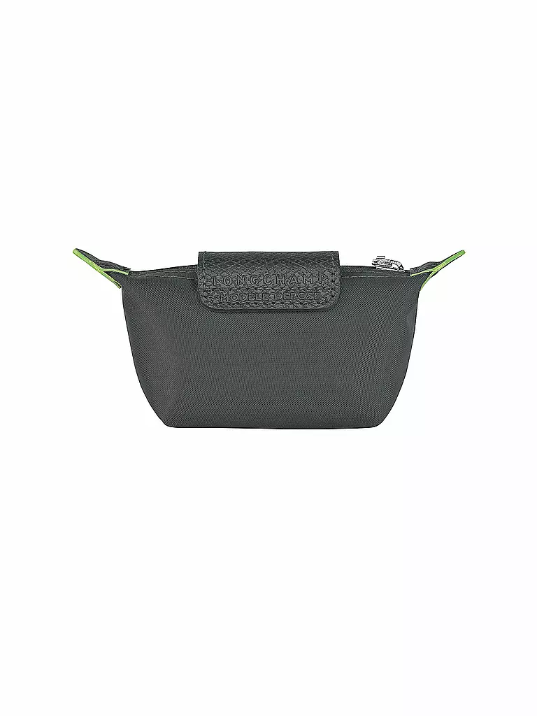 LONGCHAMP | Le Pliage Green Pochette mit Henkel, Graphite | grau