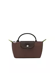 LONGCHAMP | Le Pliage Green Pochette mit Henkel , Terre | braun