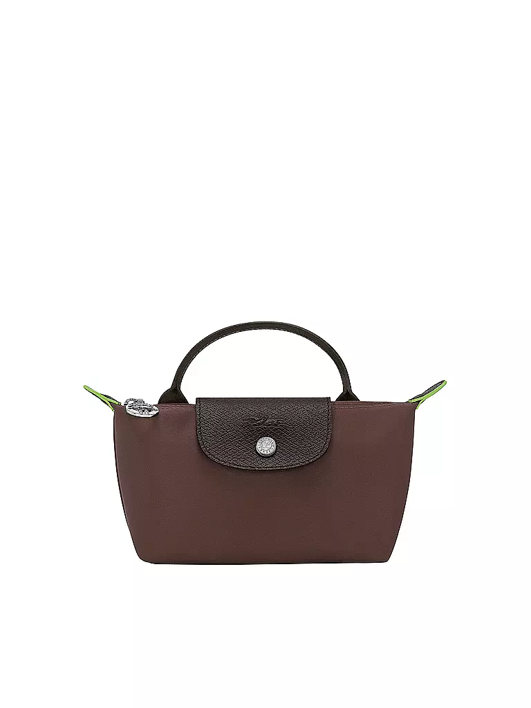 LONGCHAMP | Le Pliage Green Pochette mit Henkel, Moka | braun