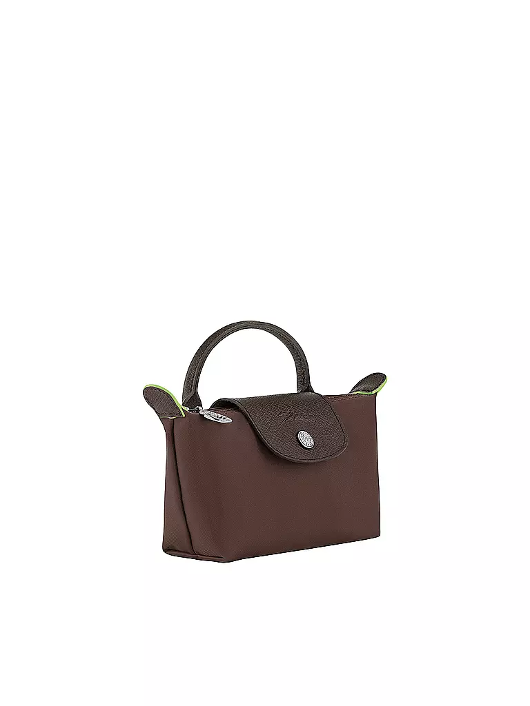 LONGCHAMP | Le Pliage Green Pochette mit Henkel, Moka | braun