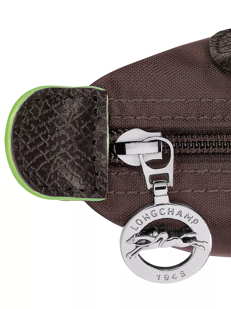 LONGCHAMP | Le Pliage Green Pochette mit Henkel, Moka | braun