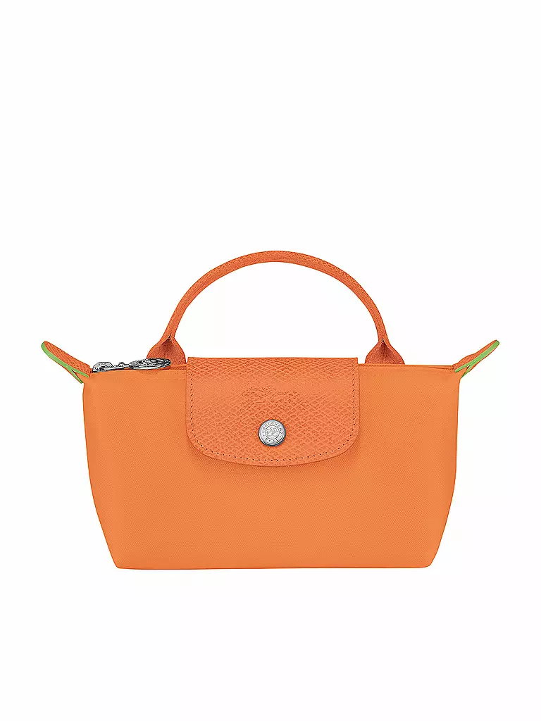 LONGCHAMP | Le Pliage Green Pochette mit Henkel orange | orange