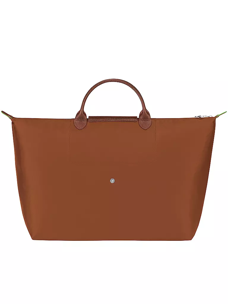 LONGCHAMP | Le Pliage Green Reisetasche Small, Cognac | braun