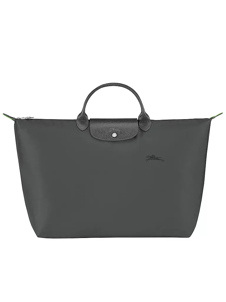 LONGCHAMP | Le Pliage Green Reisetasche Small, Graphite | grau