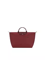 LONGCHAMP | Le Pliage Green Reisetasche Small, Grenade | dunkelrot
