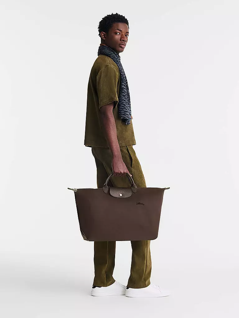 LONGCHAMP | Le Pliage Green Reisetasche Small, Moka | braun