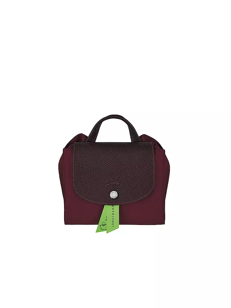 LONGCHAMP | Le Pliage Green Rucksack, Bordeaux | dunkelrot