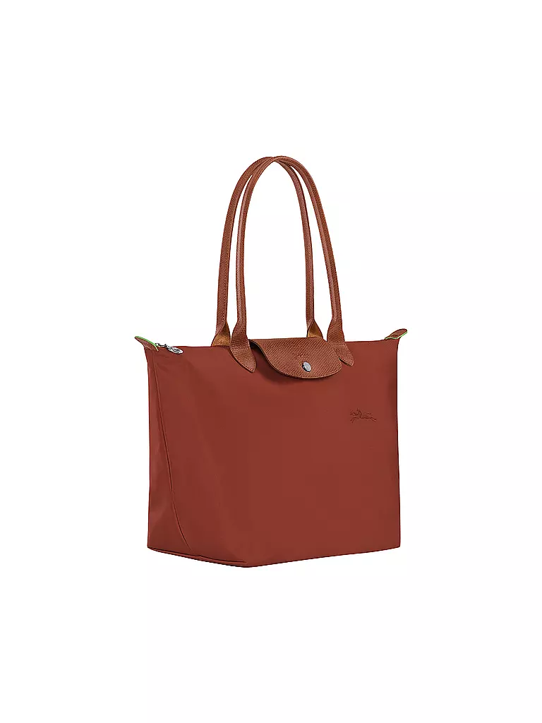 LONGCHAMP | Le Pliage Green Shopper Large, Chataigne | grün