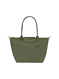 LONGCHAMP | Le Pliage Green Shopper Large, Graphite | olive