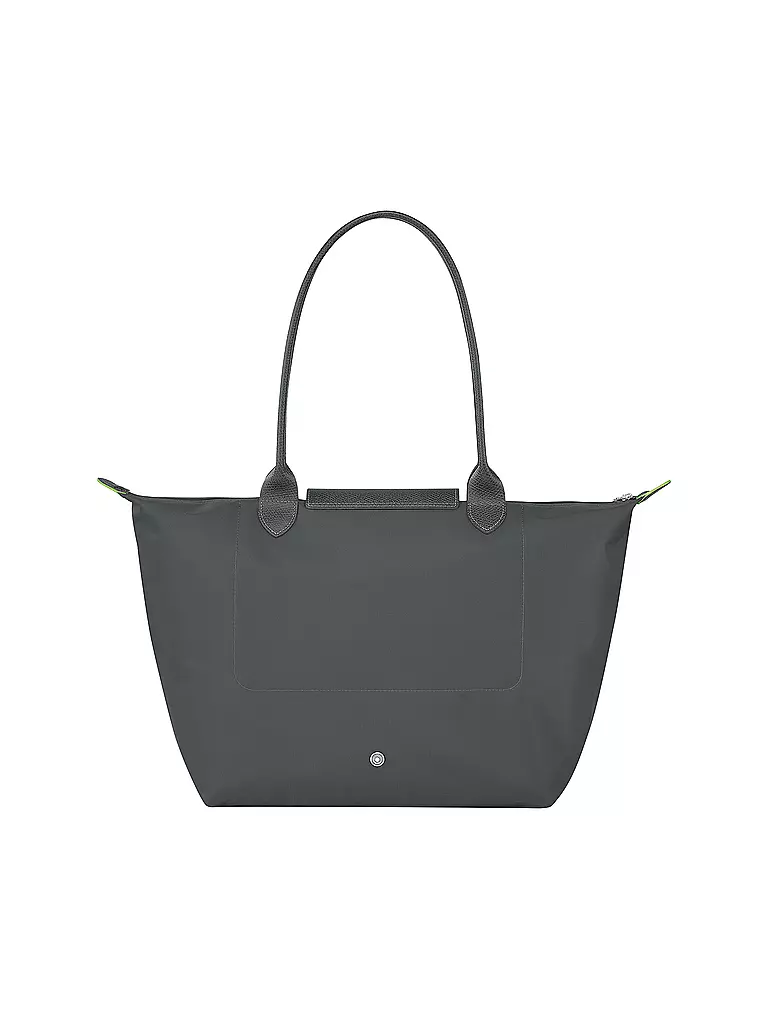 LONGCHAMP | Le Pliage Green Shopper Large, Graphite | grau