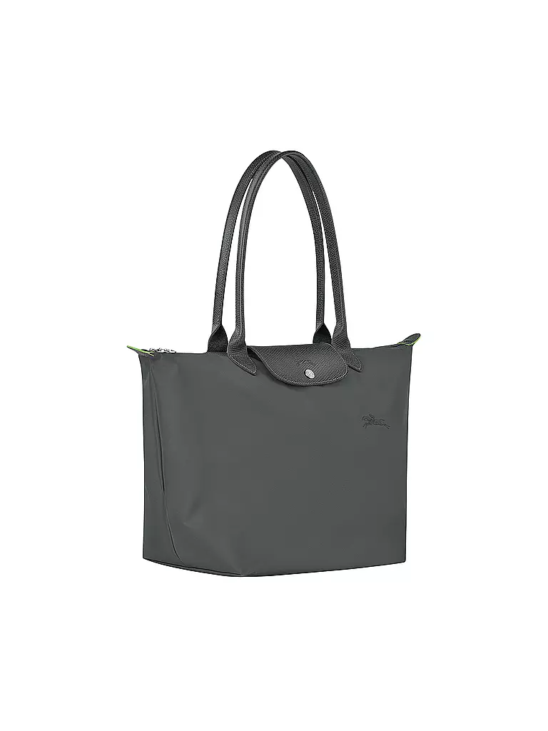 LONGCHAMP | Le Pliage Green Shopper Large, Graphite | rot