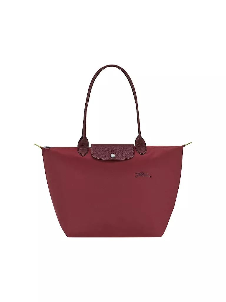 LONGCHAMP | Le Pliage Green Shopper Large, Grenade | dunkelrot