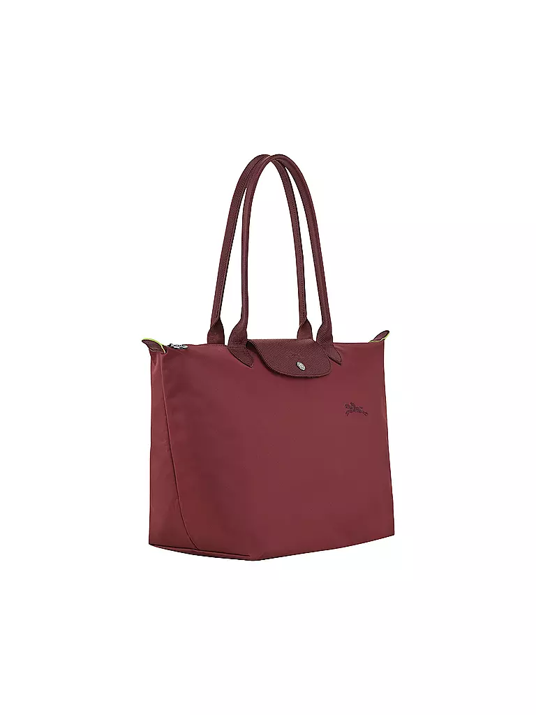 LONGCHAMP | Le Pliage Green Shopper Large, Grenade | dunkelrot