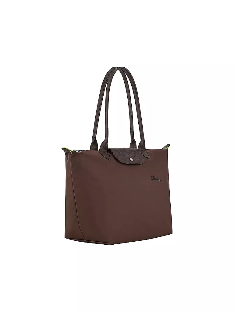 LONGCHAMP | Le Pliage Green Shopper Large, Moka | braun
